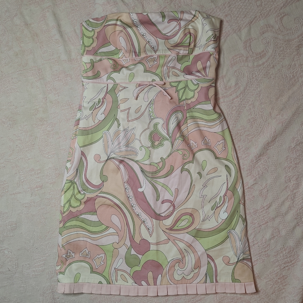 90s Strapless‎ Dress
